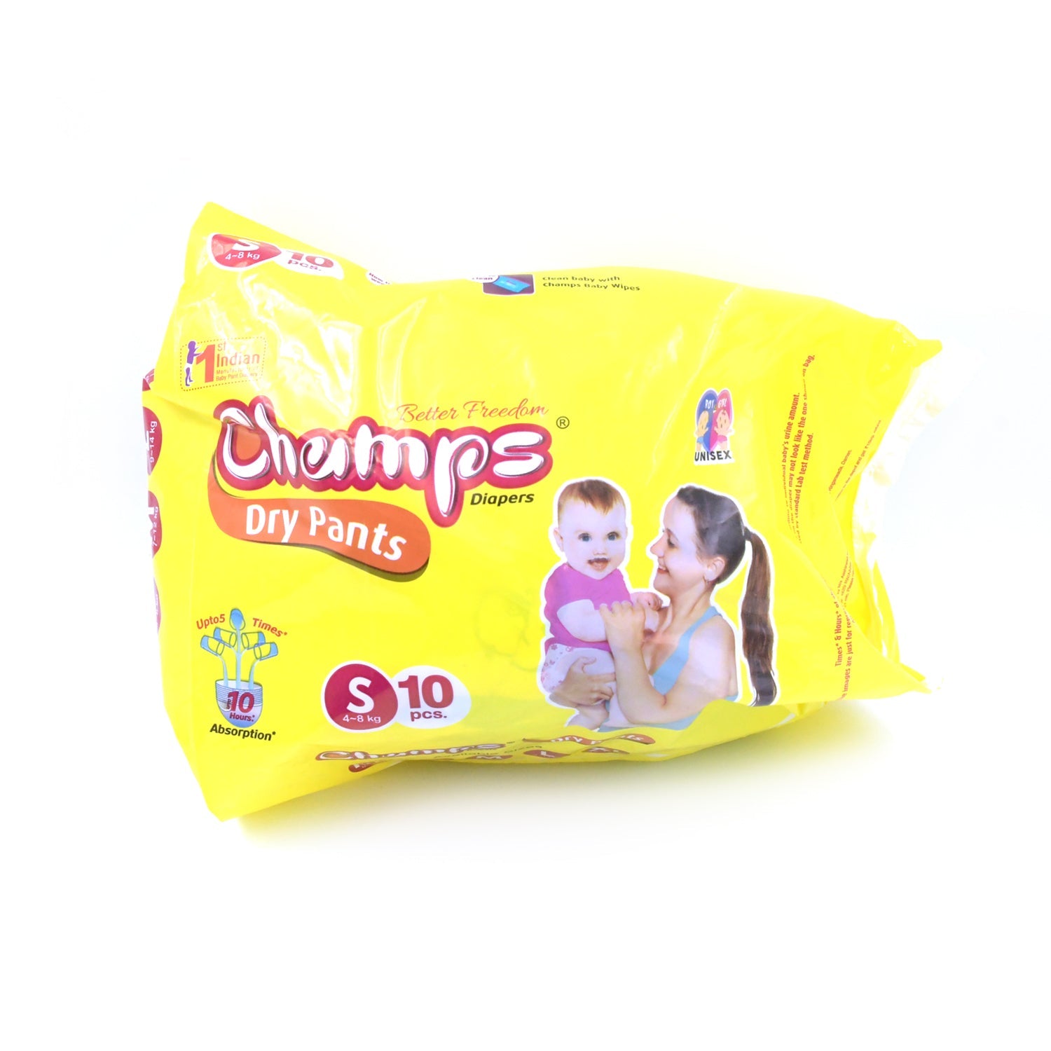 0975 Small Champs Dry Pants Style Diaper- Small (10 pcs) Best for Travel Absorption, Champs Baby Diapers, Champs Soft and Dry Baby Diaper Pants (S,10 Pcs ) 0975 Small Champs Dry Pants Style Diaper- Small (10 pcs) Best for Travel Absorption, Champs Baby Diapers, Champs Soft and Dry Baby Diaper Pants (S,10 Pcs )